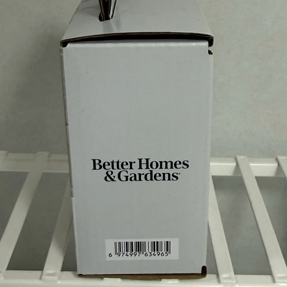 Better Homes & Gardens Simple Flare Robe Hook Satin Nickel Silver Rust Resistant